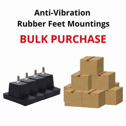 Air conditioner Anti-Vibration Rubber Feet Mountings- 1 Carton(20 Sets)