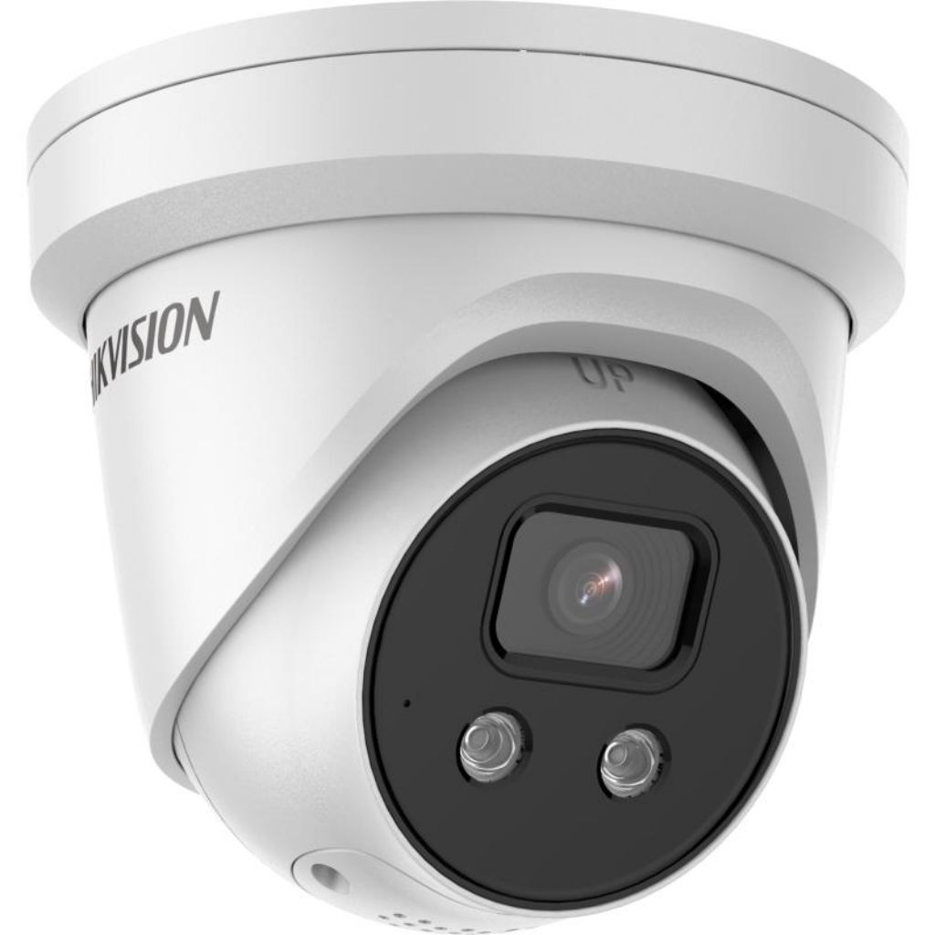 Hikvision IU/ ISU-SL Series Turret Network Camera 6MP/ 8MP + MIC/ Siren + Strobe