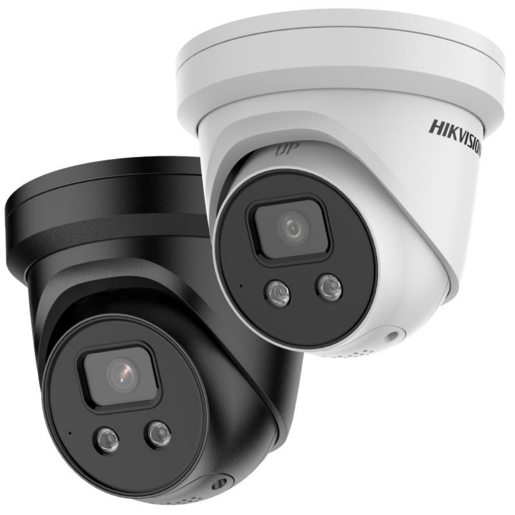 Hikvision IU/ ISU-SL Series Turret Network Camera 6MP/ 8MP + MIC/ Siren + Strobe