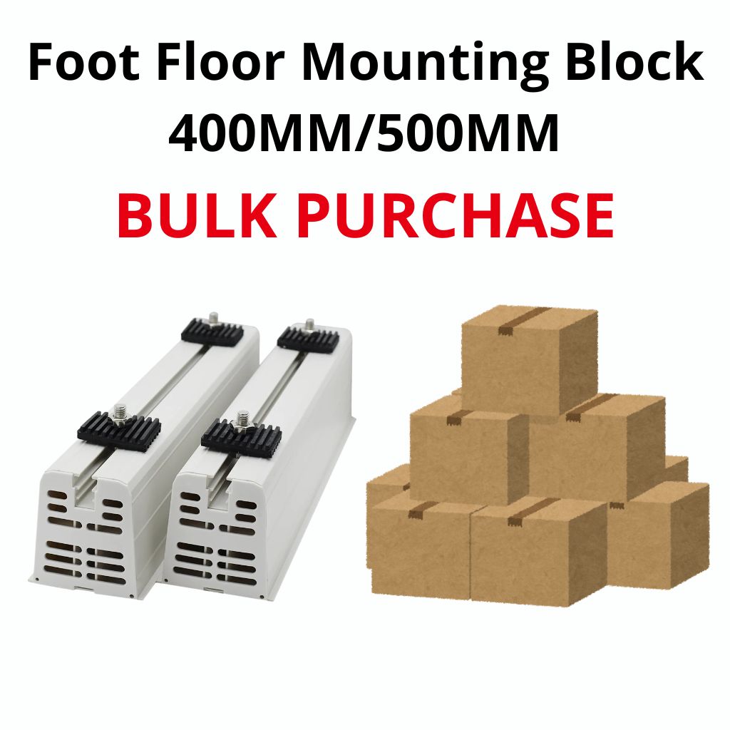 Air Conditioning Unit Base/Foot Floor mounting Block/support 400/500mm, Max Load 200KG- Bulk Purchase