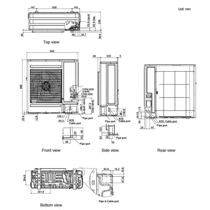 9.5kW | Fujitsu | Lifestyle Next Range Series | Split System