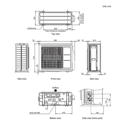 7.1kW | Fujitsu | Lifestyle Next Range Series | Split System