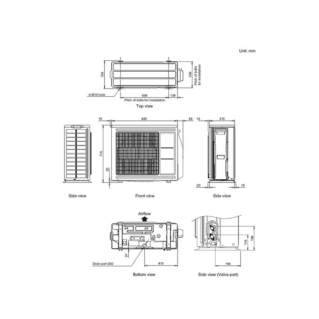 5.0kW | Fujitsu | Lifestyle Next Range Series | Split System