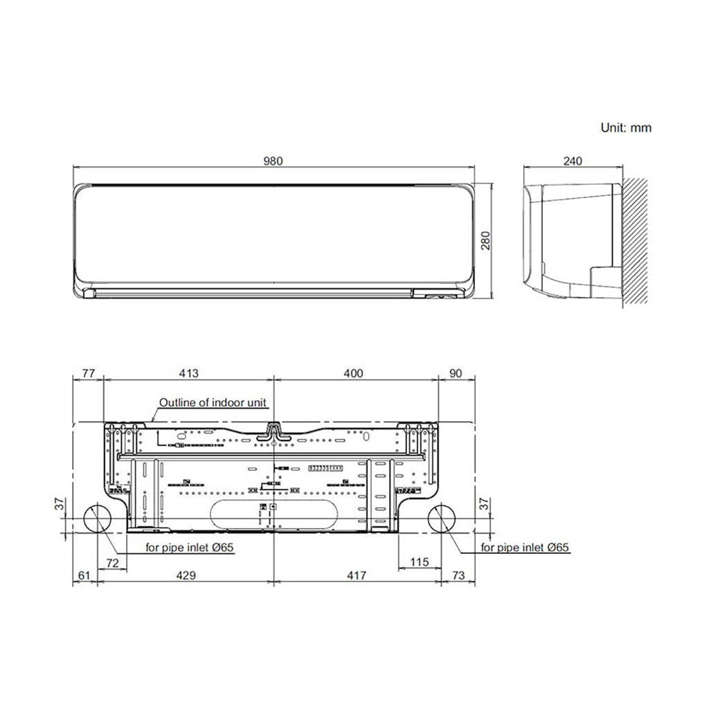 5.0kW | Fujitsu | Lifestyle Next Range Series | Split System